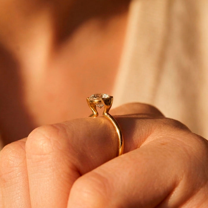 Anillo Judit | Round Cut