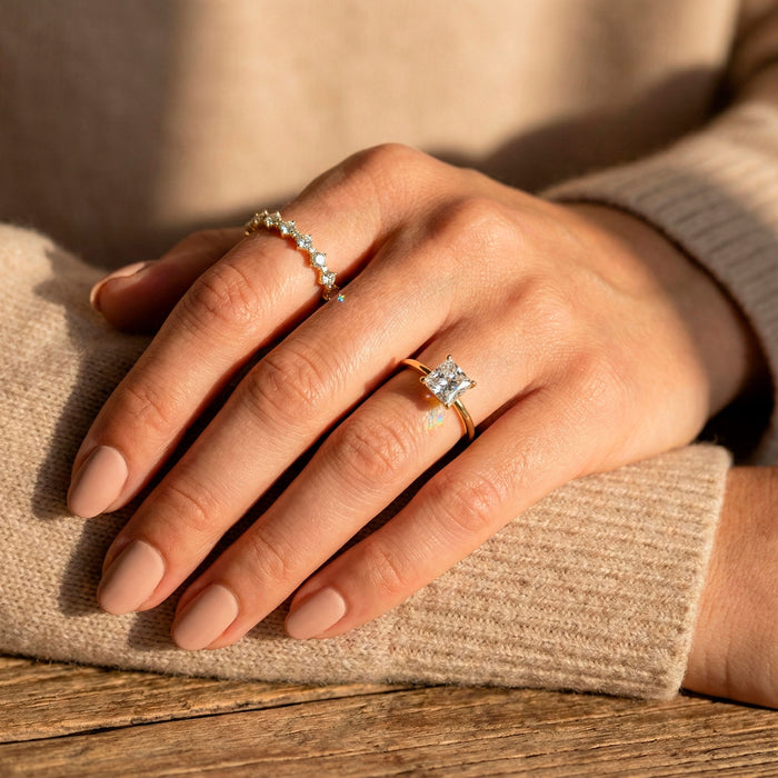 Anillo Gala | Princess Cut