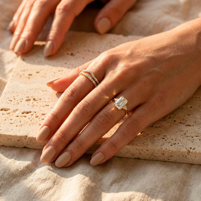 Anillo Iris | Emerald Cut