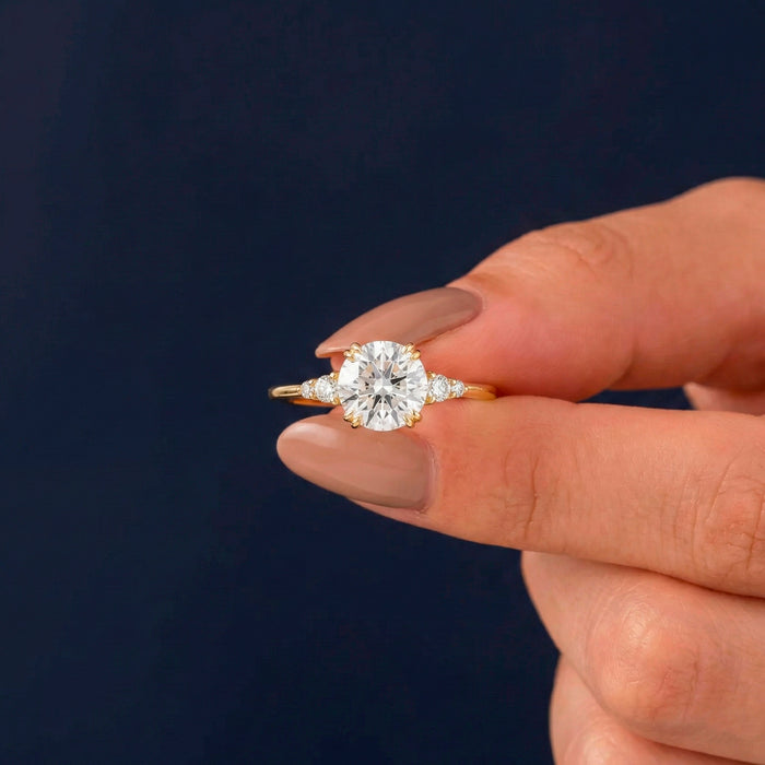 Anillo Iris | Round Cut