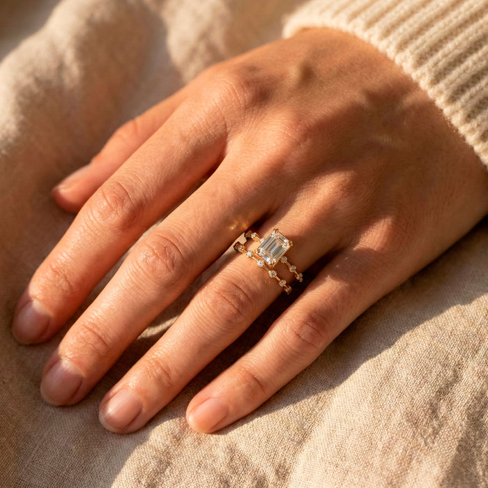 Anillo Maria | Emerald Cut