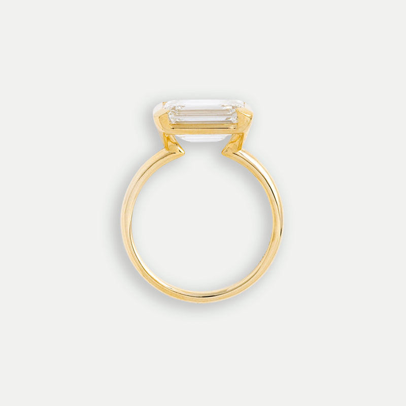 Judith Ring Judith Ring | Modern Semi-Bezel Diamond Engagement Ring – PAROI