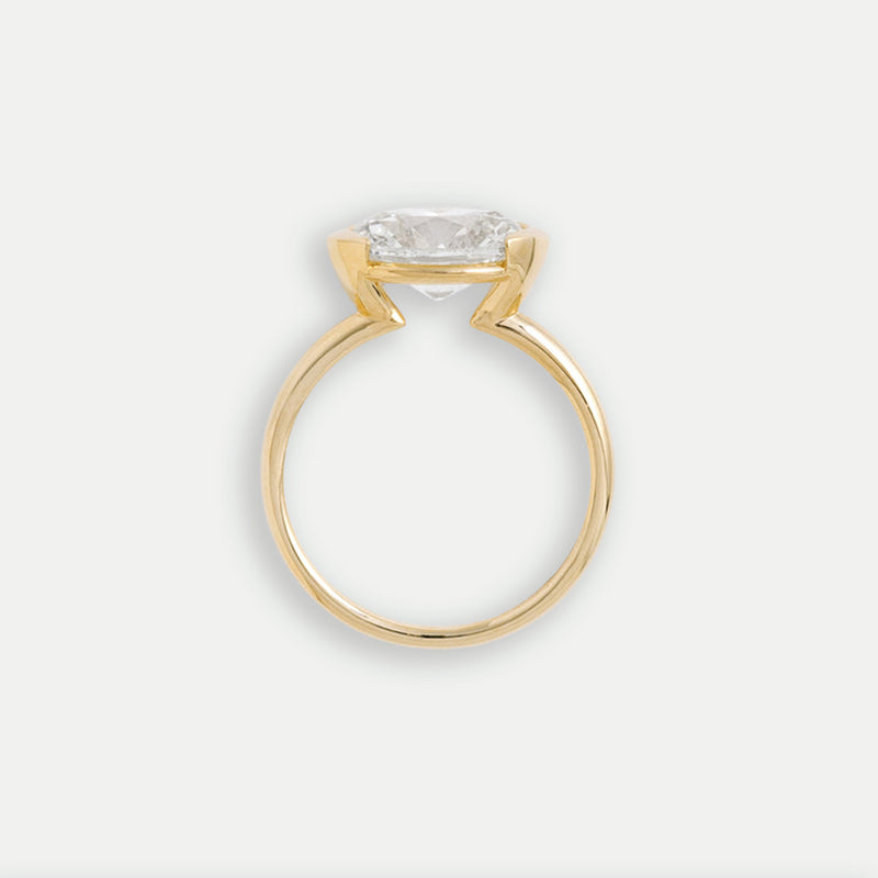 Judith Ring Judith Ring | Modern Semi-Bezel Diamond Engagement Ring – PAROI