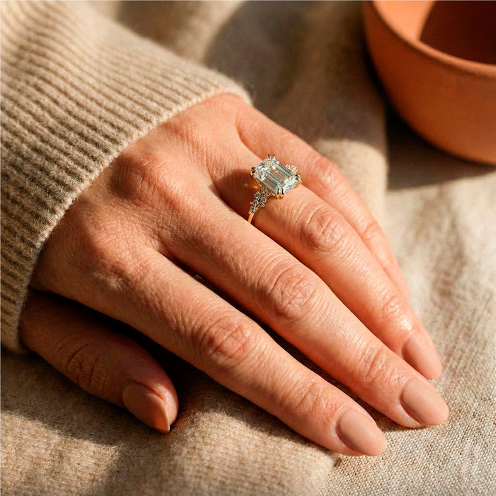 Anillo Bruna | Emerald Cut