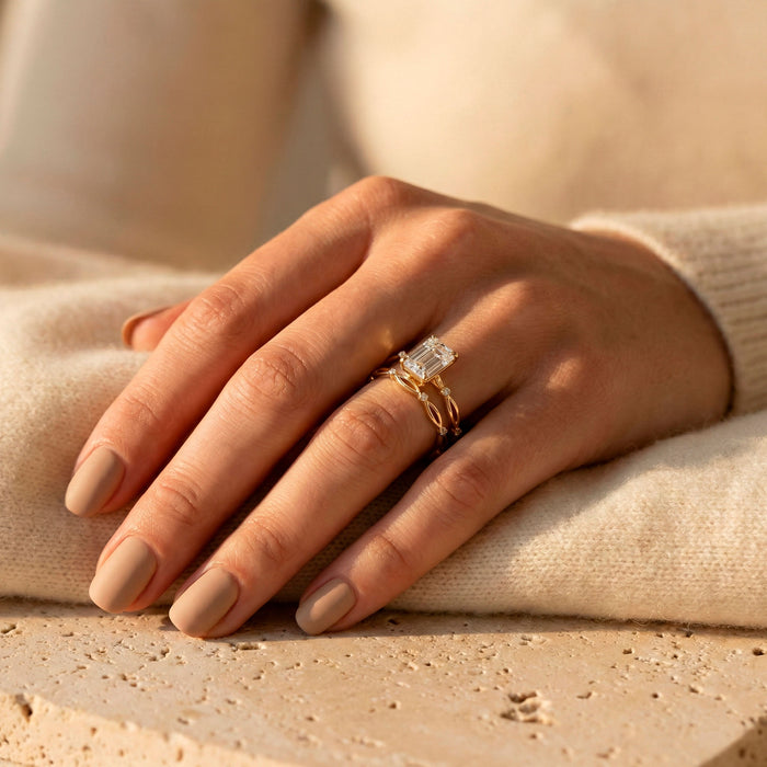 Anillo Anna | Emerald Cut